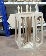 ⁦فانوس مثلث كبير mdf⁩ - الصورة ⁦2⁩