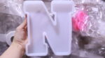 ⁦قالب حرف ديكور كبير خرف -N⁩ - الصورة ⁦3⁩