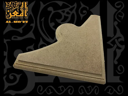 قطعة خشبية زاوية mdf شكل 3