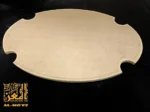 ⁦تابلوه Mdf بيضاوي طرف غير منتظم⁩ - الصورة ⁦3⁩