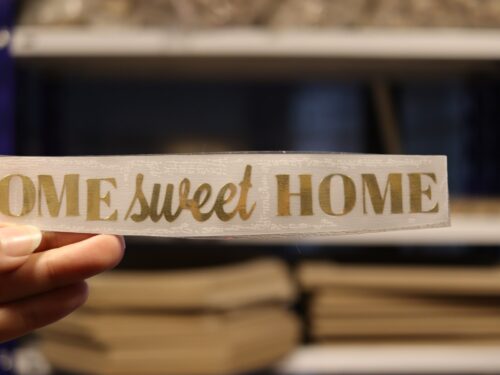 فينيل كلمه Home sweet home