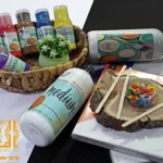 باكيدج ادوات سكب الالوان كاملة ( Acrylic Pouring) - الصورة 6