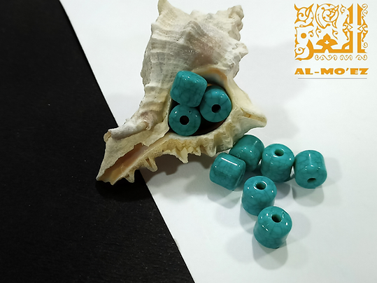 خرز فيروزي دائري