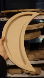 ⁦صينيه هلال للمكسرات MDF⁩ - الصورة ⁦2⁩