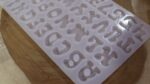 ⁦قالب سيليكون حروف شكل 2⁩ - الصورة ⁦3⁩
