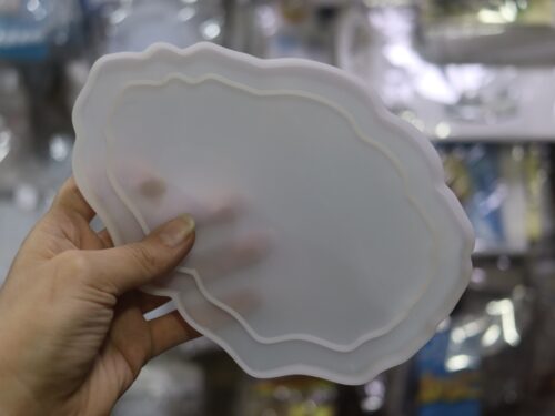 قالب سيليكون برواز بيضاوي عشوائي