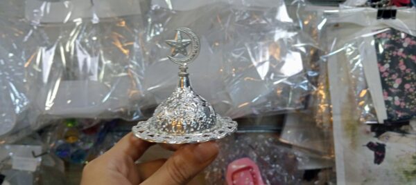 مبخرة معدن فضي - Image 6