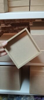 ⁦بوكس خشب مفتوح صغير mdf⁩ - الصورة ⁦2⁩