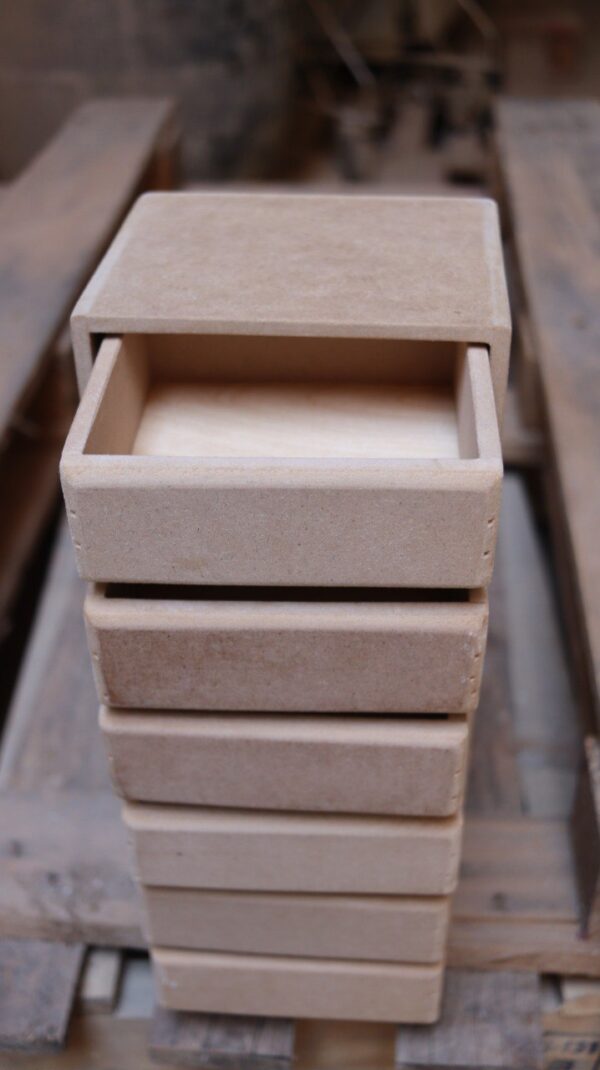منظم طولي 6 درج خشب mdf - Image 3