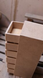 ⁦منظم طولي 6 درج خشب mdf⁩ - الصورة ⁦4⁩