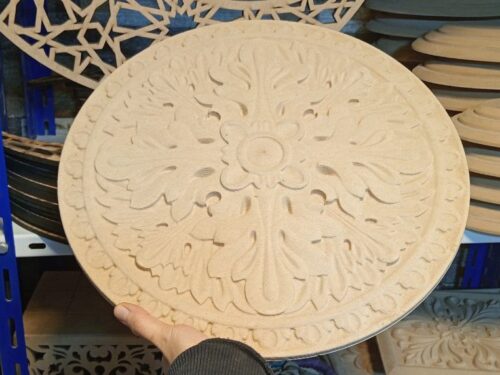 تابلوه دائري كبير مزخرف mdf