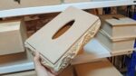 ⁦بوكس مناديل مزخرفة MDF⁩ - الصورة ⁦5⁩