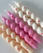 ⁦قالب شمع عمود طويل ملتوي⁩ - الصورة ⁦3⁩