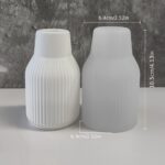 ⁦قالب فازه مخططه شكل 2⁩ - الصورة ⁦3⁩