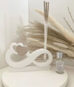 ⁦قالب فاز مفرغ شكل انفينيتي بقلب⁩ - الصورة ⁦5⁩