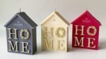 قالب سيليكون بيت محفور كلمه Home